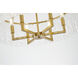 Canada LED 24 inch Brass Chandelier Ceiling Light
